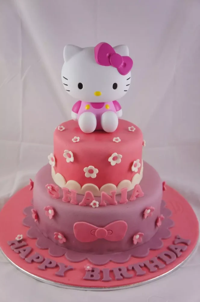Torta de Hello Kitty