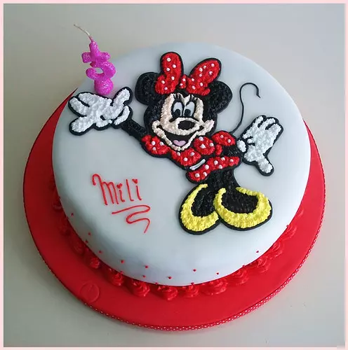 Pasteles de Minnie Mouse