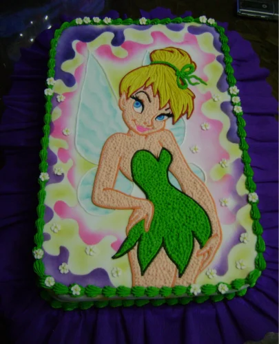 Tortas de Tinkerbell: Modelos y Decoraciones de Pasteles de Campanita