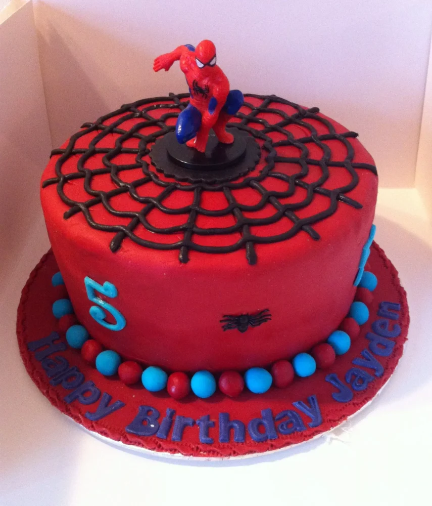 Pastel de Spiderman