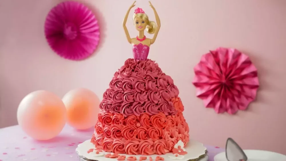 Barbie Doll Cake
