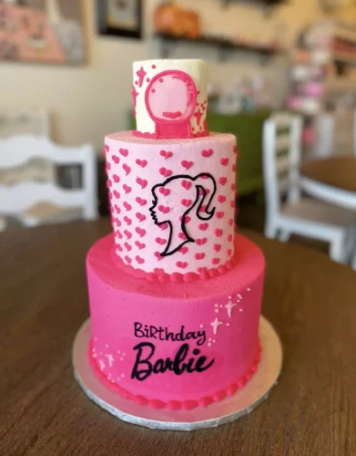 Torta de Barbie