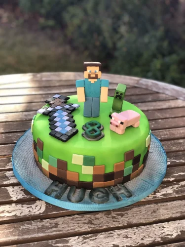 Tortas de Minecraft