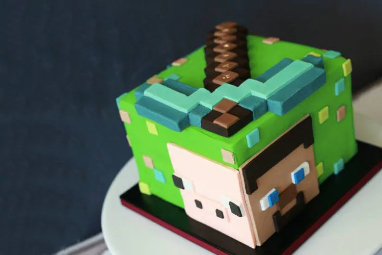 Torta Minecraft