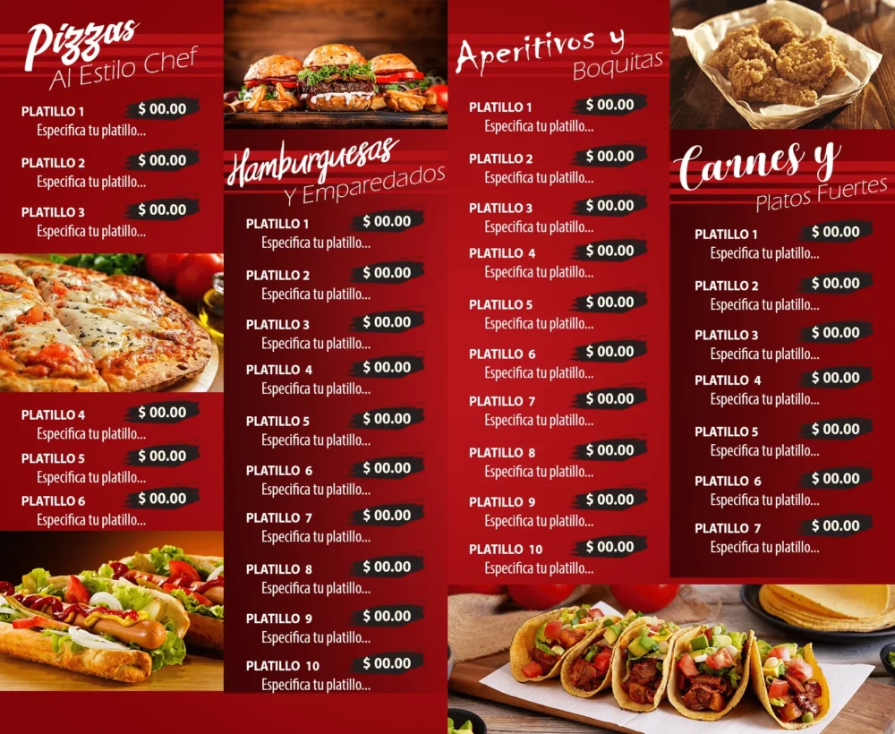 Menu Design