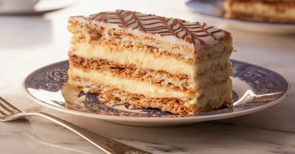Postre Napoléon