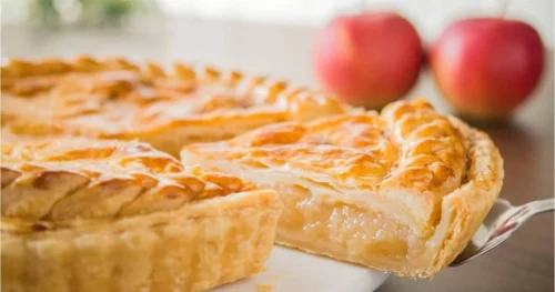 Tarta de Manzana con Hojaldre