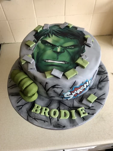 Modelos de Tortas de Hulk para Cumpleaños [Actualizado]