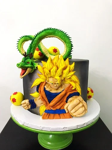 Pastel de Goku