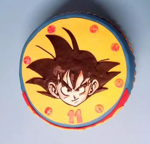 Pasteles de Goku