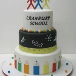 tortas para aniversario de colegio