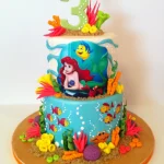 tortas de la sirenita4