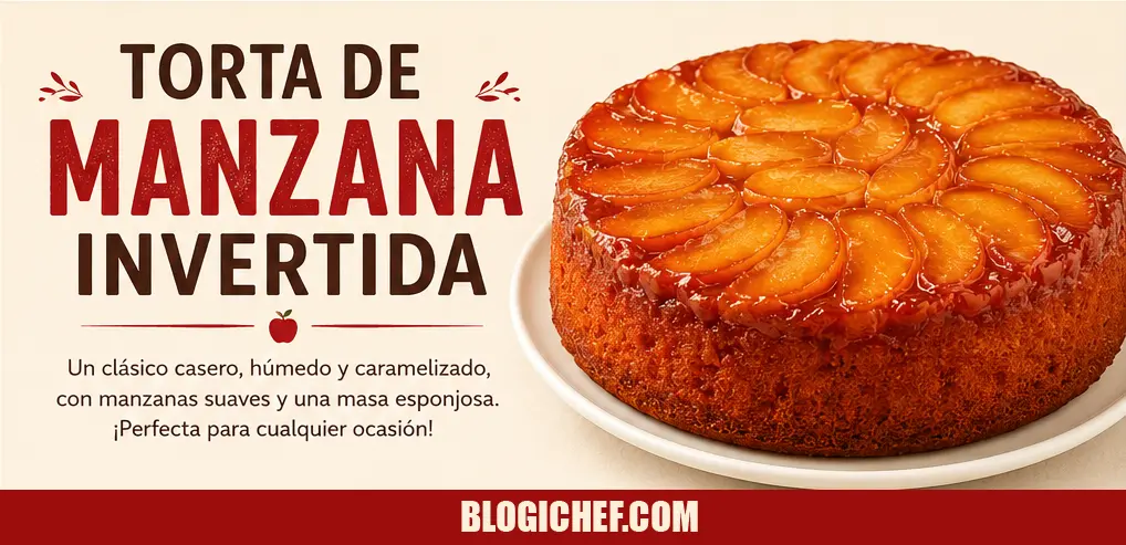 Tarta de Manzana Invertida