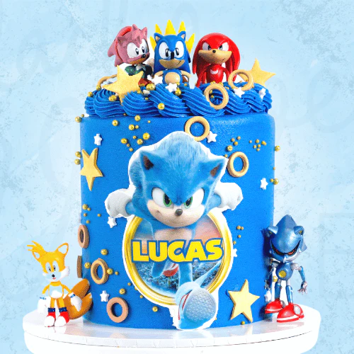 Pastel de Sonic