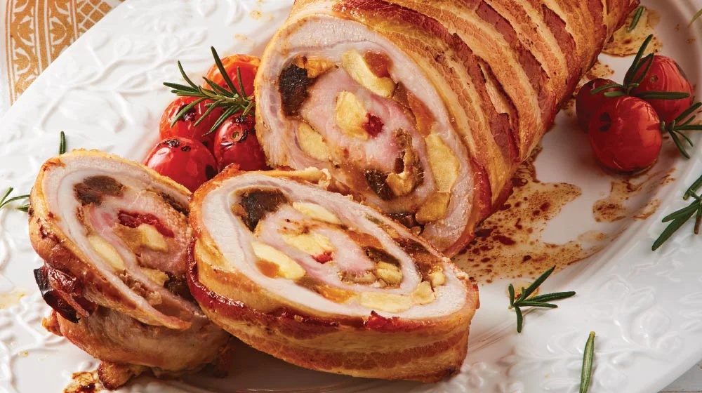 Lomo Relleno para Navidad