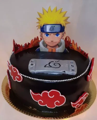 Diseño Tortas de Naruto