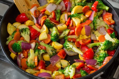 Verduras Salteadas